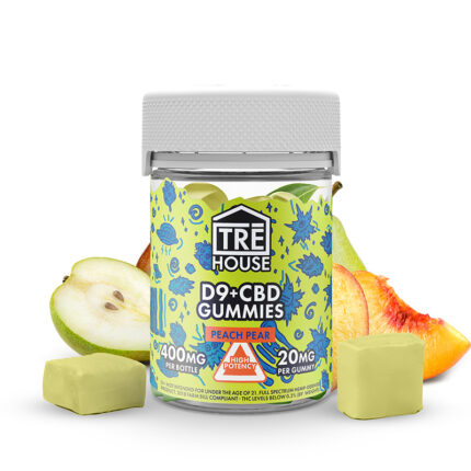Peach Pear Delta 9 CBD Gummies