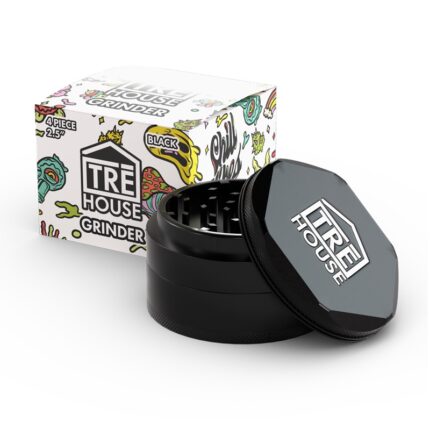 TRĒ House 4-Piece Aluminum Herb Grinder